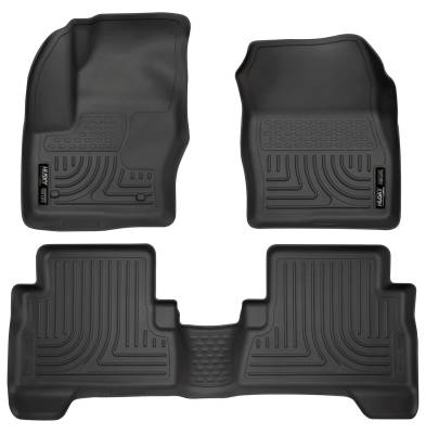 Husky Liners - Husky Liners Weatherbeater Front/Rear Floor Liners Black Ford Escape 99741