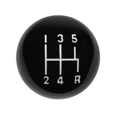 Hurst - Hurst 1630114 Black 5-Speed Shift Knob 12mm x 1.75 for 99-04 Ford Mustang 4.6