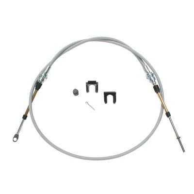 Hurst - Hurst 5000025 Automatic Transmission Replacement Shifter Cable 5' Length Grey