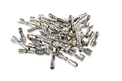 MSD - MSD Ignition 34604 Straight/Multi-Angle Spark Plug Wire Terminals Steel 50 Each