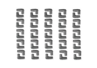 MSD - MSD Ignition 34554 90-DEG Nipple Spark Plug Boots Gray Silicone for GM HEI 50EA