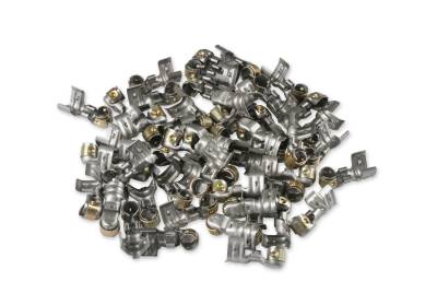 MSD - MSD Ignition 34614 90-DEG Dual Crimp Spark Plug Wire Terminals Steel 50 Each