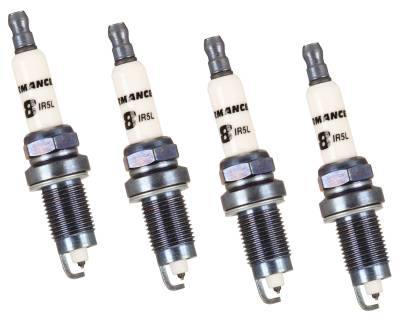 MSD - MSD Ignition 37284 Iridium Tip Spark Plug 14mm .866" Reach 4Pc