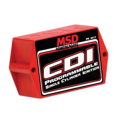 MSD - MSD Ignition 4217 Universal 1-Cyl Battery Powered Programmable Ignition