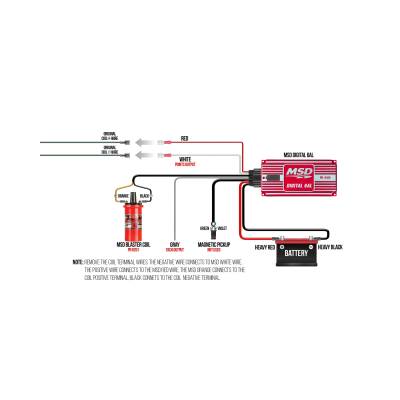 MSD - MSD Ignition 64253 Digital-6AL Ignition Controller Black