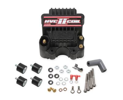 MSD - MSD Ignition 82613 HVC-II Ignition Coil Set Black Universal