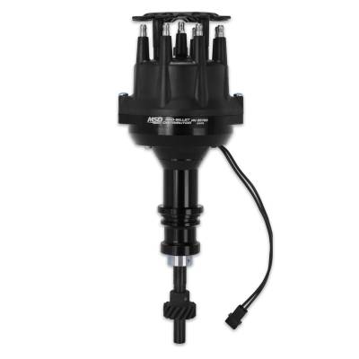 MSD - MSD Ignition 85793 Pro-Billet Distributor Black for Ford 289/302