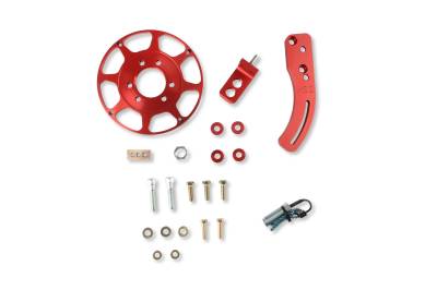 MSD - MSD Ignition 8620 8" Crank Trigger Wheel Kit Flying Magnet for Big Block Chevy
