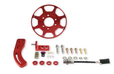 MSD - MSD Ignition 86201 8" Crank Trigger Wheel Flying Magnet Hall-Effect for BB Chevy