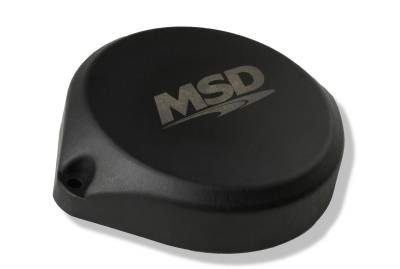 MSD - MSD Ignition 84323 COP Blank Cap for MSD Ignition Dual Sync Distributors Black