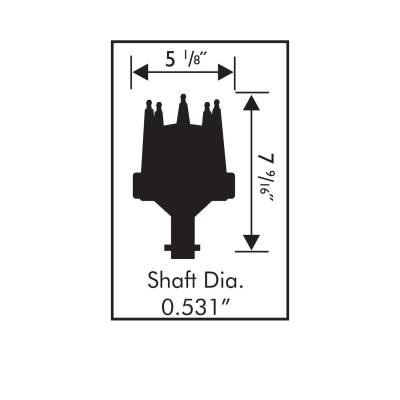 MSD - MSD Ignition 8594 Pro-Billet Distributor for Ford FE 332-428