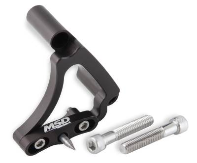 MSD - MSD Ignition 89882 7" Balancer Adjustable Billet Timing Pointer for SB Chevy