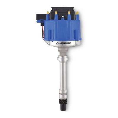 Proform - Proform 66941BM HEI Distributor Racing w/o Vac-Adv Blue Cap Polished Chevy V8