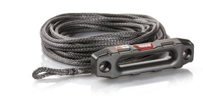 Warn - Warn 100970 50' Synthetic Rope Conversion Kit 1/4" x 50'