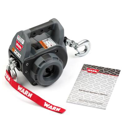Warn - Warn 101570 Drill Winch w/Steel Wire Rope 750lbs Capacity