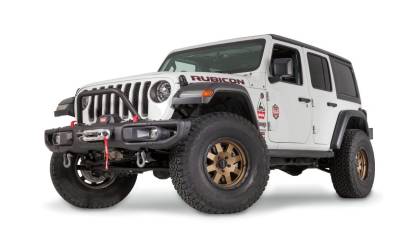 Warn - Warn 102350 Mid Grille Guard Tube for 18-25 Jeep Wrangler JL Gladiator JT Bumper