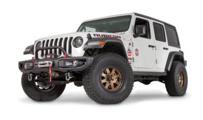 Warn - Warn 102355 Low Grille Guard Tube for 18-25 Jeep Wrangler JL Gladiator JT Bumper