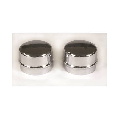Mr Gasket - Mr Gasket 2485 Dust Cap Front Chrome 1.790" Dia. 2 Pc.