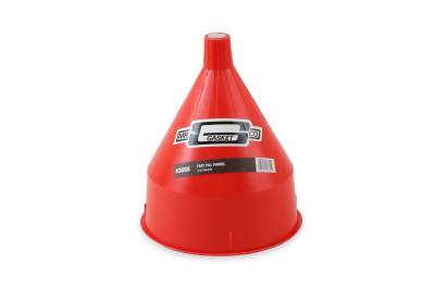 Mr Gasket - Mr Gasket 3695 Fast-Fill Funnel 6 Qt Capacity w/Built-In Brass Screen Filter