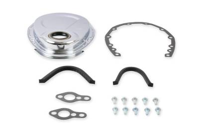 Mr Gasket - Mr Gasket 4590 Chrome Timing Cover for 55-87 Buick/Chevy/GMC/Oldsmobile