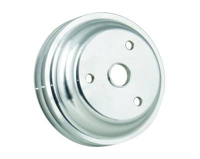 Mr Gasket - Mr Gasket 5317 Billet Style Aluminum Crankshaft Pulley for Buick/Chevy/GMC