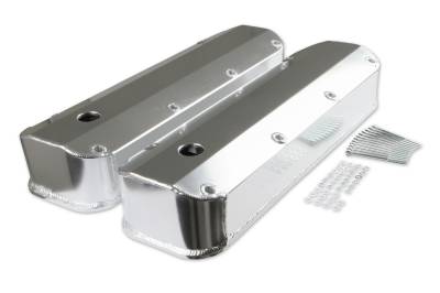 Mr Gasket - Mr Gasket 6874G Silv Fabricated Alum Valve Cover for 68-97 Ford/Lincoln/Mercury