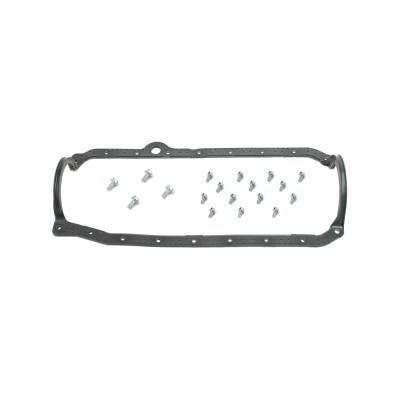 Mr Gasket - Mr Gasket 6561 1Pc Molded Rubber Oil Pan Gasket for 87-96 Chevy 305/350 Gen-I/II