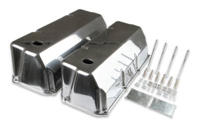 Mr Gasket - Mr Gasket 6890G Cast Aluminum Tall Valve Covers for 69-82 Ford/Lincoln/Mercury