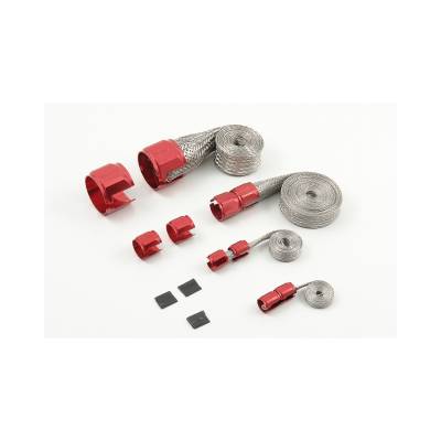 Mr Gasket - Mr Gasket 8090 Flex-Braid Hose Sleeving Kit Red