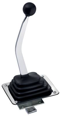 Mr Gasket - Mr Gasket 7668 11" Chrome Plated 3-4 Speed Automatic Floor Shifter