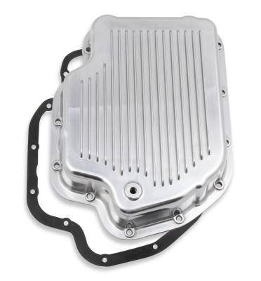 Mr Gasket - Mr Gasket 9796PMRG Polished Alum. Transmission Oil Pan for 64-92 GM TH400