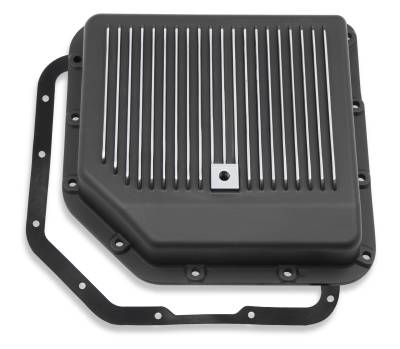 Mr Gasket - Mr Gasket 9795BMRG Black Alu Automatic Transmission Oil Pan for 67-85 GM TH350