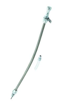 Mr Gasket - Mr Gasket 9703G Automatic Transmission Dipstick/Tube Braided SS GM TH350