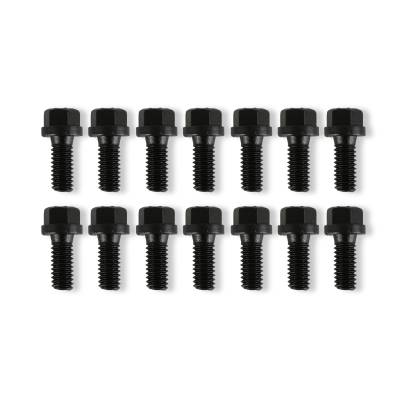 Mr Gasket - Mr Gasket 976 Black Oxide Header Bolts for 68-91 Chrysler/Dodge/Plymouth