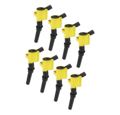 ACCEL - ACCEL 140032-8 SuperCoil Performance Ignition Coil for Ford 2V Mod 8PC
