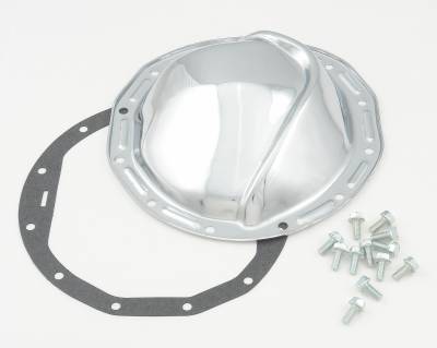 Mr Gasket - Mr Gasket 9894 Chrome Diff Cover w/12-Bolts/Gasket 64-72 Chevy/Pontiac/OM