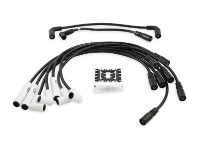 ACCEL - ACCEL 9044C Plug Wire Set for 95-01 Chevy/GMC 4.3L V6 Extreme 9000 Black