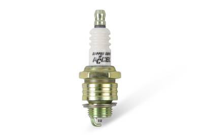 ACCEL - ACCEL 8197 Performance U-Groove Resistor Header Spark Plug 8PC 0437S
