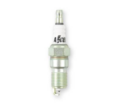 ACCEL - ACCEL P526S Platinum UGroove Resistor Header Spark Plug 14mm Thread .708" Single
