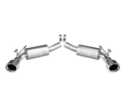 Borla - Borla Exhaust 11788 ATAK AxleBack Exhaust Single Split Rear Exit 10-13 Camaro SS