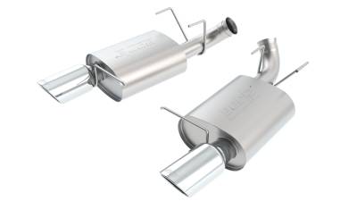 Borla - Borla 11798 S-Type Axle-Back Exhaust Single Split Rear Exit 11-12 Mustang 5.4L