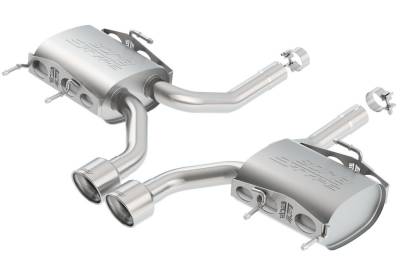 Borla - Borla 11823 S-Type Axle-Back Exhaust Dual Center Rear Exit 11-15 CTS-V 6.2L