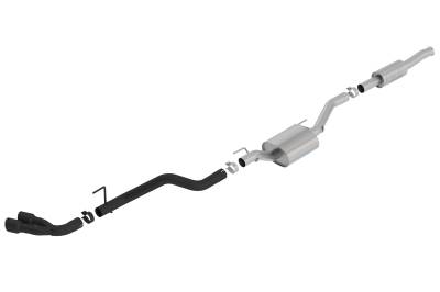 Borla - Borla 140813CB ATAK Cat-Back Exhaust Truck Side Exit for 20-26 Gladiator JT 3.6L