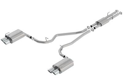 Borla - Borla 140821 ATAK Cat-Back Exhaust Dual Split RR Exit 20-26 Aviator/Explorer 3.0