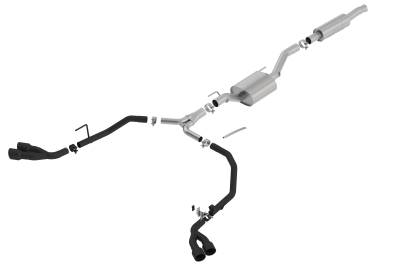 Borla - Borla Exhaust 140815CB S-Type Cat-Back System for 20+ Jeep Gladiator JT