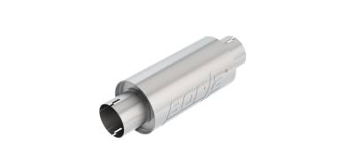 Borla - Borla 401343 SS Specialty Muffler Resonator 3" Center In/3" Center Out 5" Round