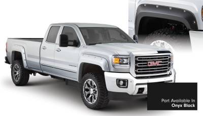 Bushwacker - Bushwacker Pocket Style F/R Fender Flares Painted GMC Sierra HD 40967-34