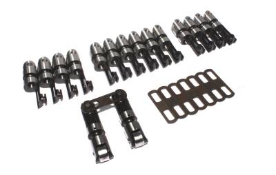 COMP Cams - COMP Cams 894-16 Endure-X Roller Lifter Set 0.842 " Dia. for Chevy Small Block