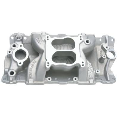 Edelbrock - Edelbrock 2601 Performer Air-Gap Intake Manifold for 55-86 Small-Block Chevy