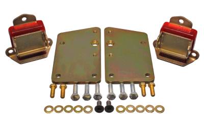 Energy Suspension - Energy Suspension 3.1148R Motor Mount Conversion Kit Red for GM LS Series